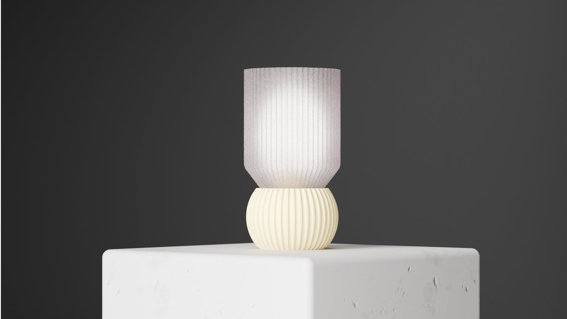 Sphere Base Modern Lamp